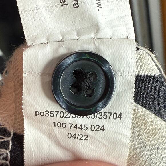 ELOQUII Womens Plus Size 18 Geometric Tie Neck Button Up Business Casual Blouse - Picture 12 of 12